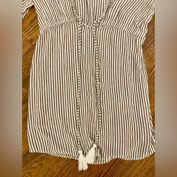 Blue Island Striped Coverup - Picture 4 of 10